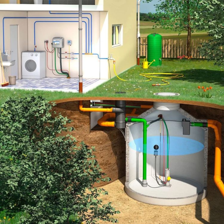 Lietus ūdens tvertnes